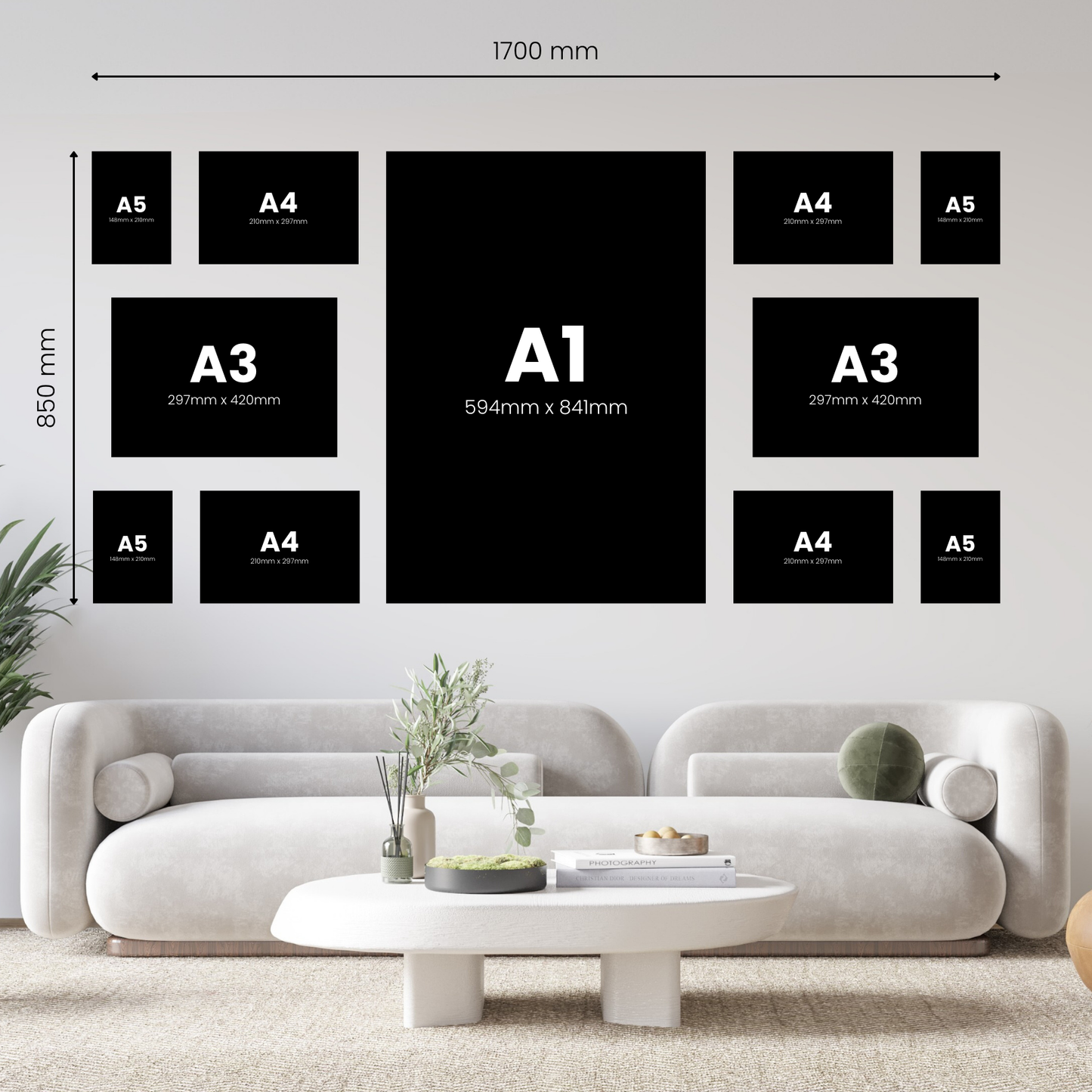 11 Piece Spacious Canvas Combo