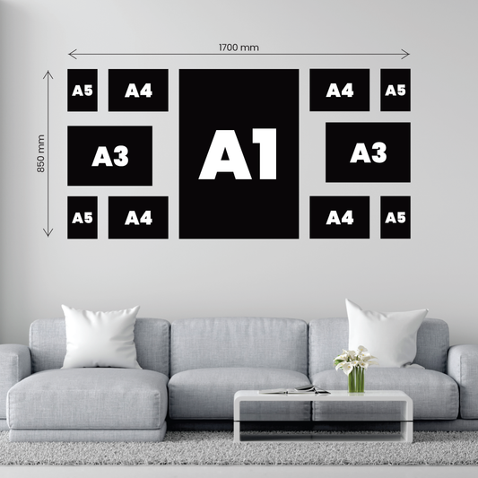 11 Piece Spacious Statement Canvas Combo