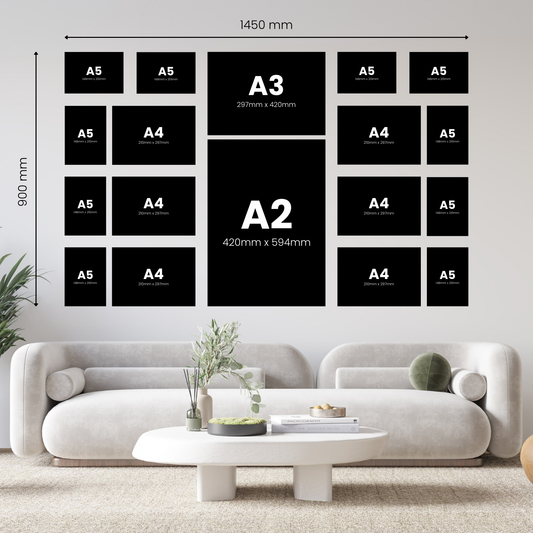 18 Piece Showcase Canvas Combo