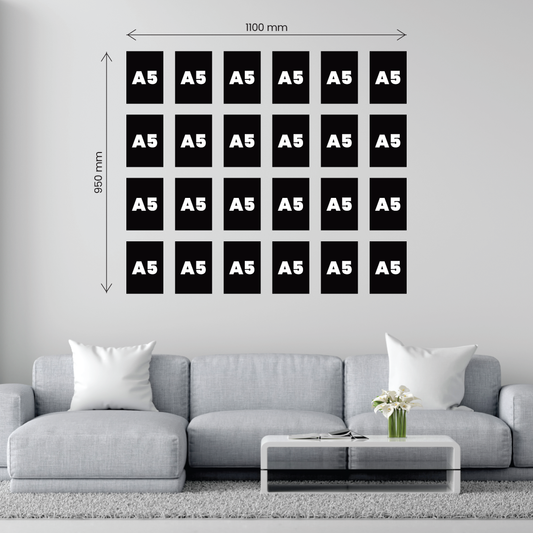 24 x A5 Feature Canvas Combo