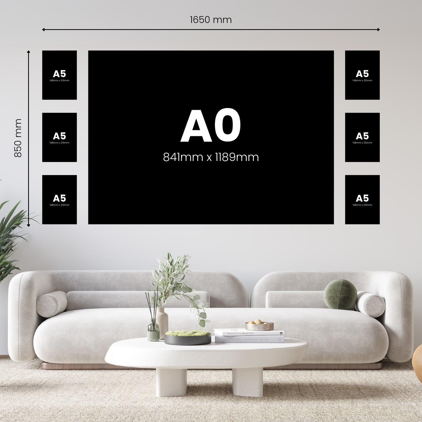 7 Piece Feature Canvas Combo