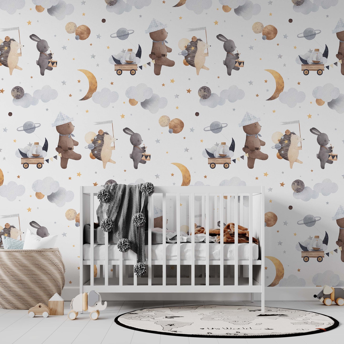 Cheerful Traveling Animal Wallpaper