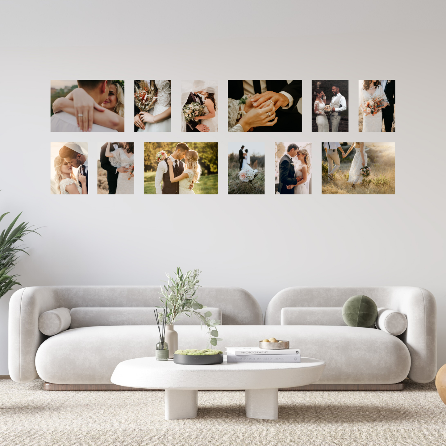 Double Large 6 Piece Canvas Combo
