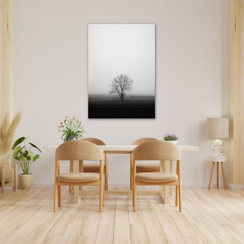 Dramatic Tree Pre-Printed Canvas