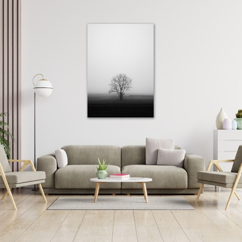 Dramatic Tree Pre-Printed Canvas