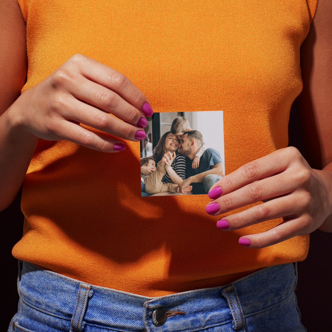 9 Piece Square Fridge Magnet Photo Set - 6cm