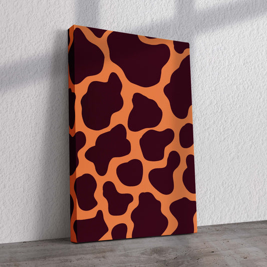 Giraffe Pattern Pre-Printed Canvas