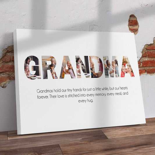 Grandma Collage Canvas