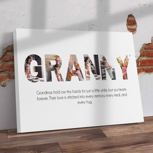Granny Collage Canvas