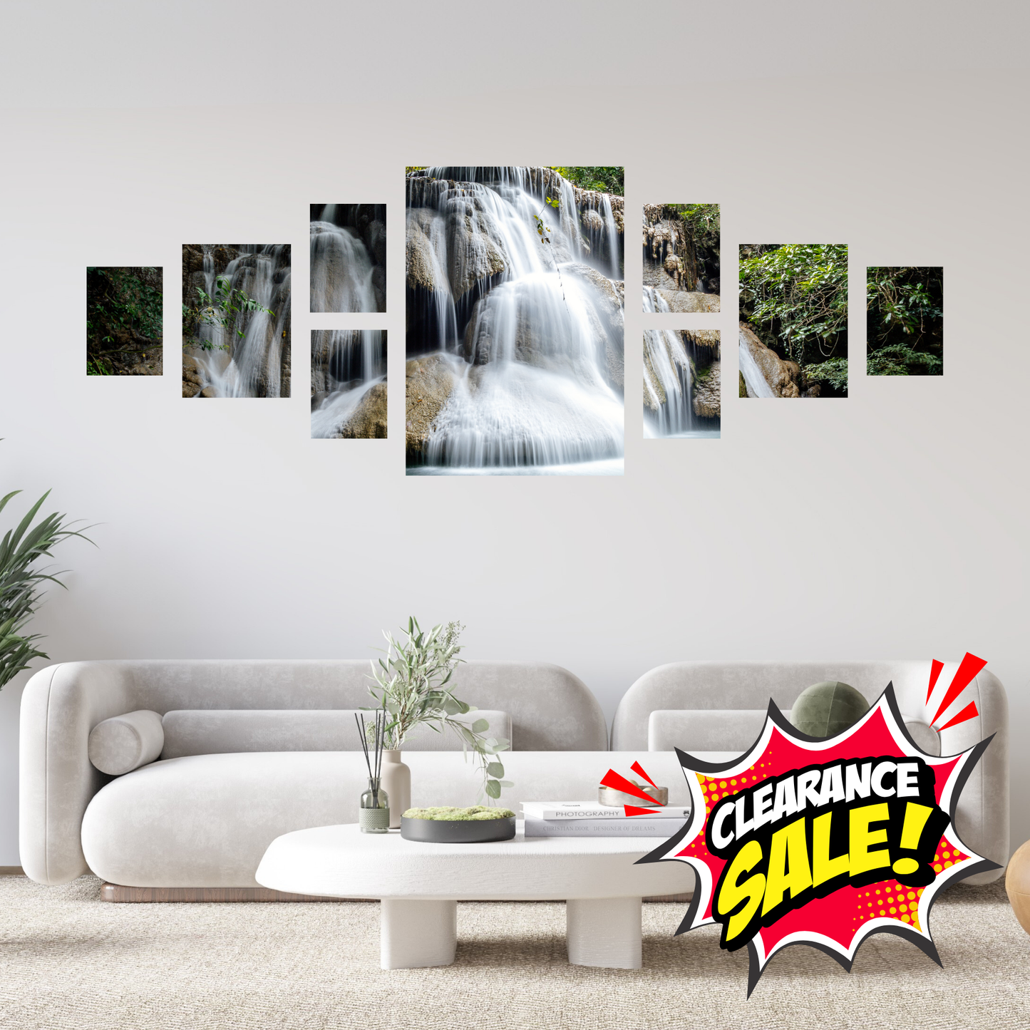 Large 9 Piece Wide Canvas Combo