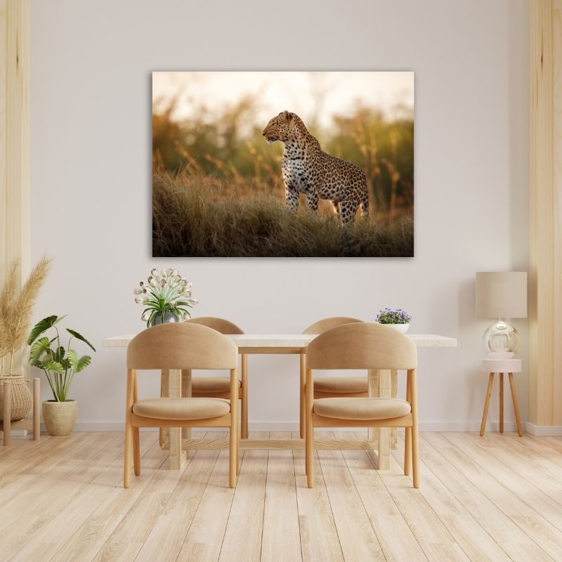 Leopard Pre-Printed Canvas