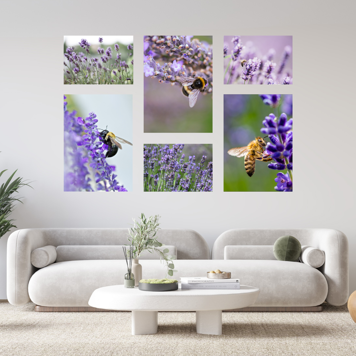 Medium 6 Piece Puzzle Canvas Combo