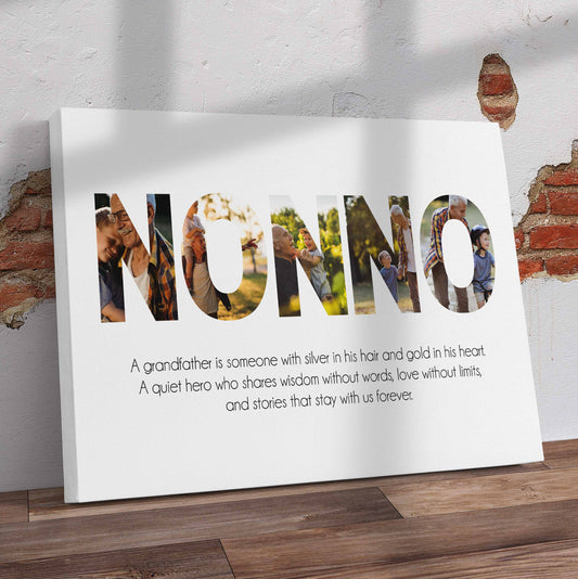 Nonno Collage Canvas