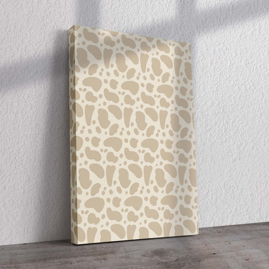 Nude Spots Pre-Printed Canvas