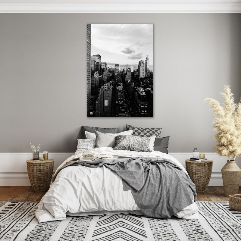 Skyline at eye level Pre-Printed Canvas