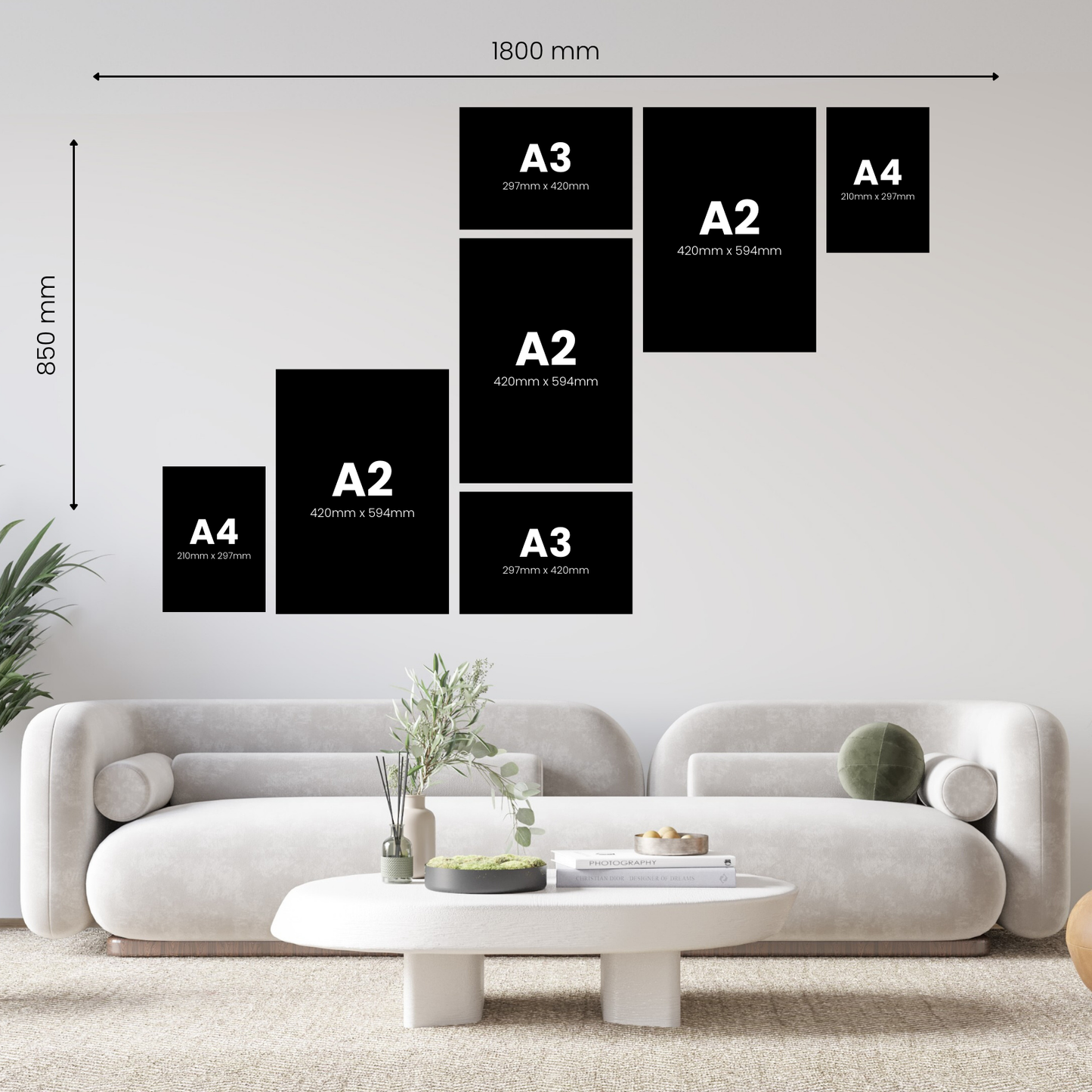 Sleek 7 Piece Canvas Combo