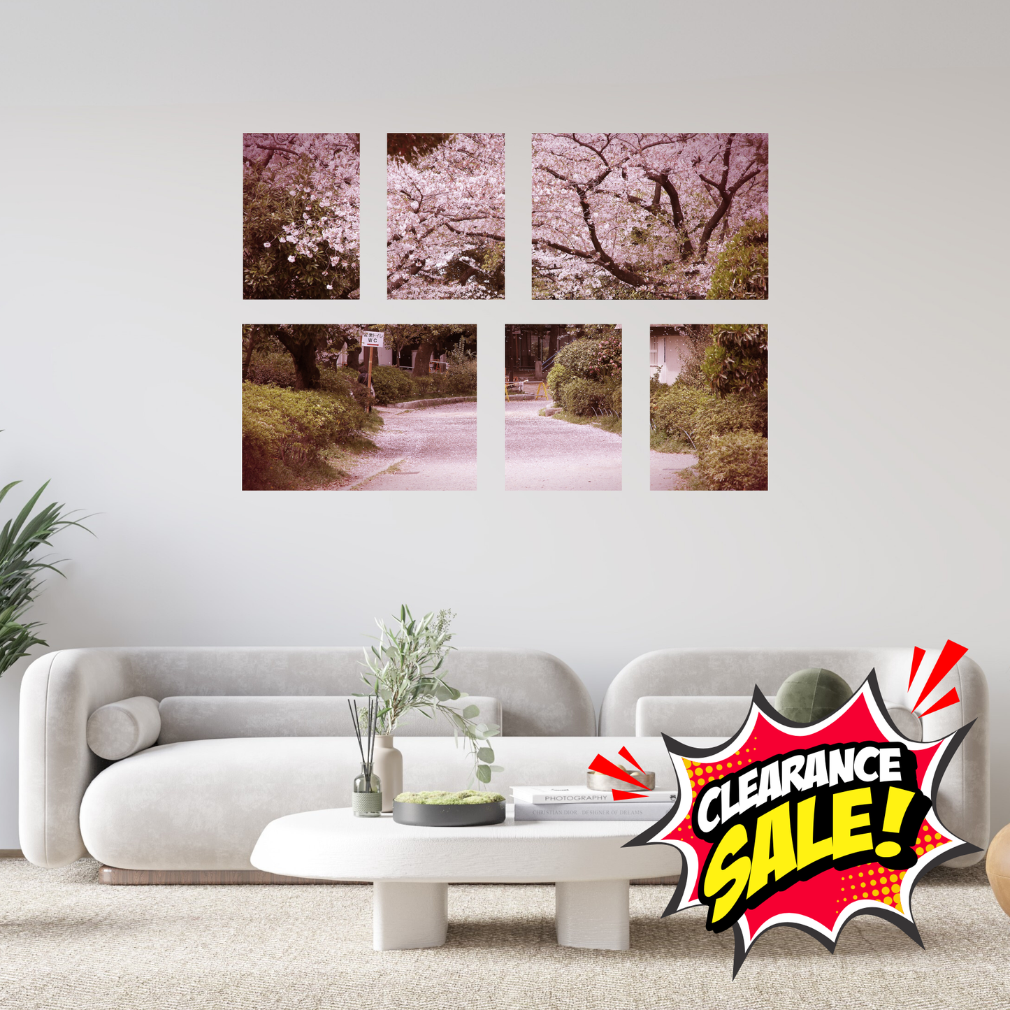 Small 6 Piece Canvas Combo