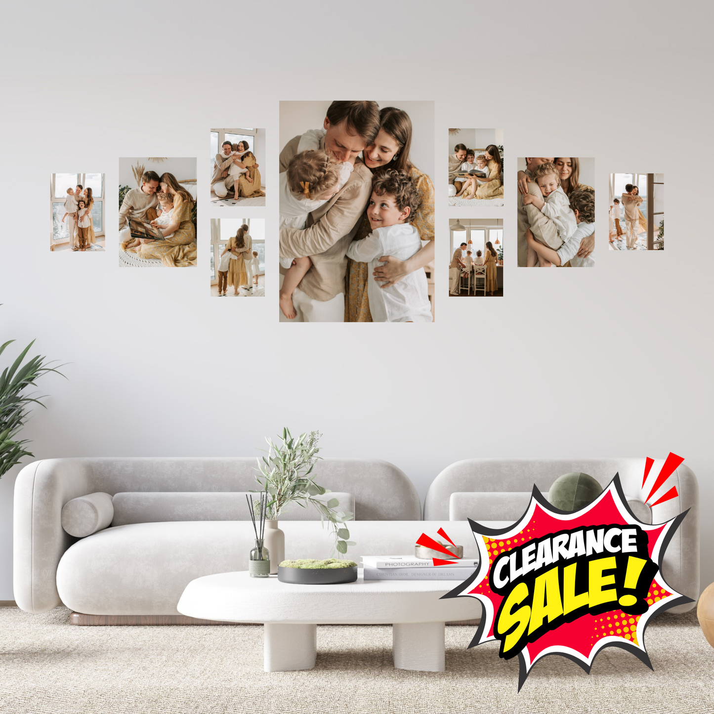 Small 9 Piece Wide Canvas Combo