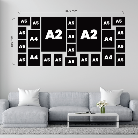 Standout 24 Piece Statement Canvas Combo