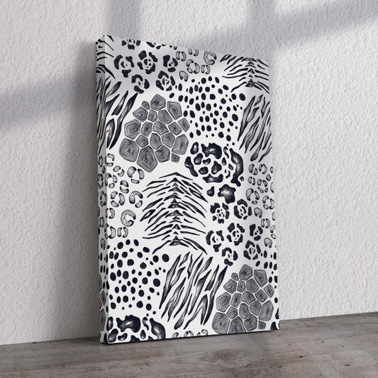 Various Animal Print Pre-Printed Canvas