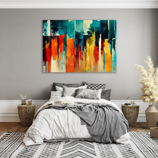 Water Colour Painting Pre-Printed Canvas