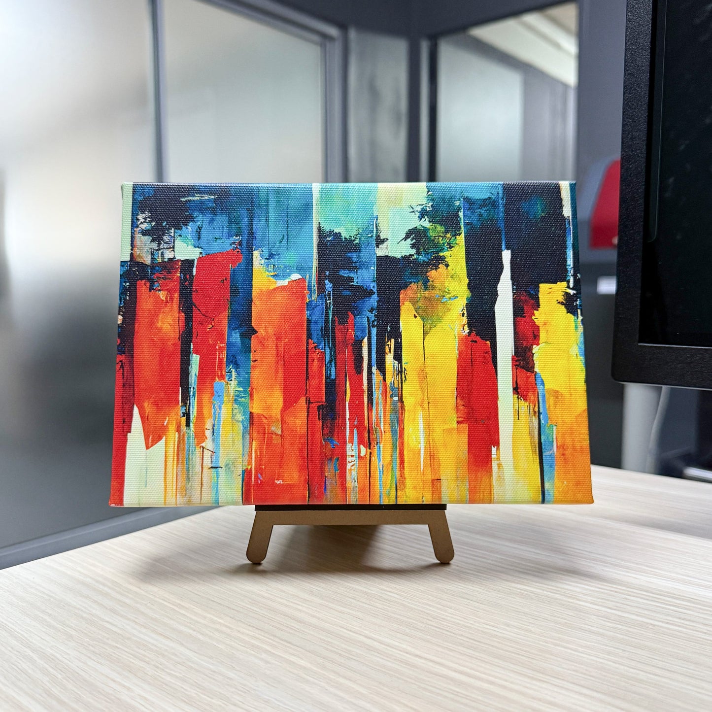 A5 Canvas with Tabletop Stand