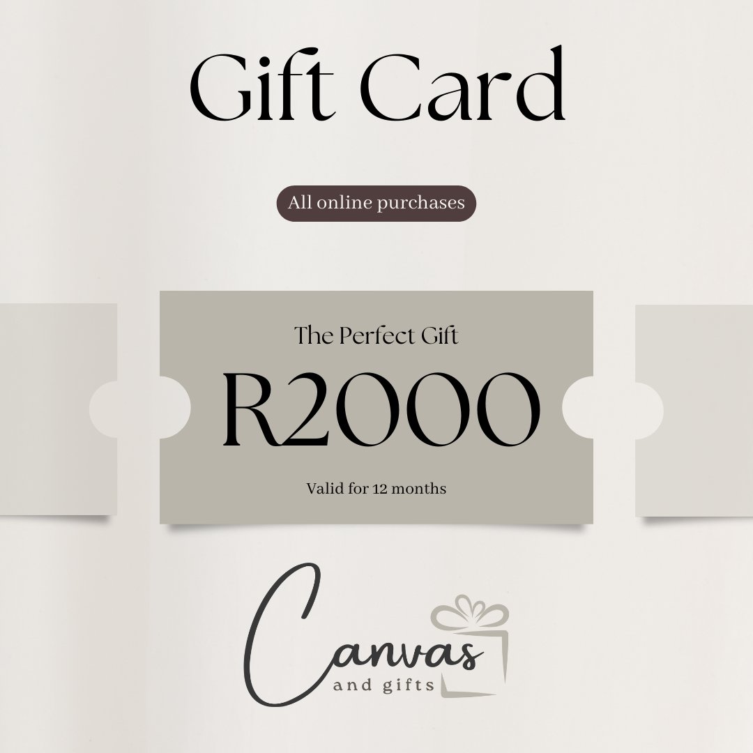 Canvas and Gifts Gift Card - Canvas and Gifts