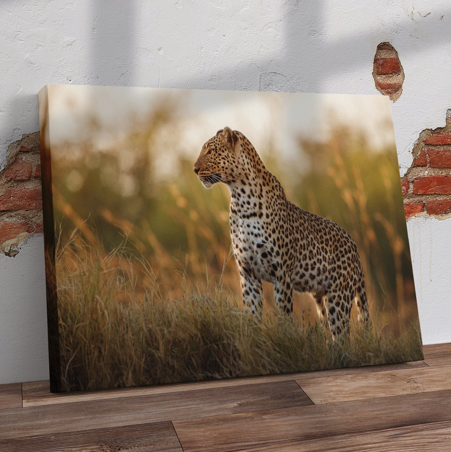 Leopard Pre-Printed Canvas - Canvas and Gifts
