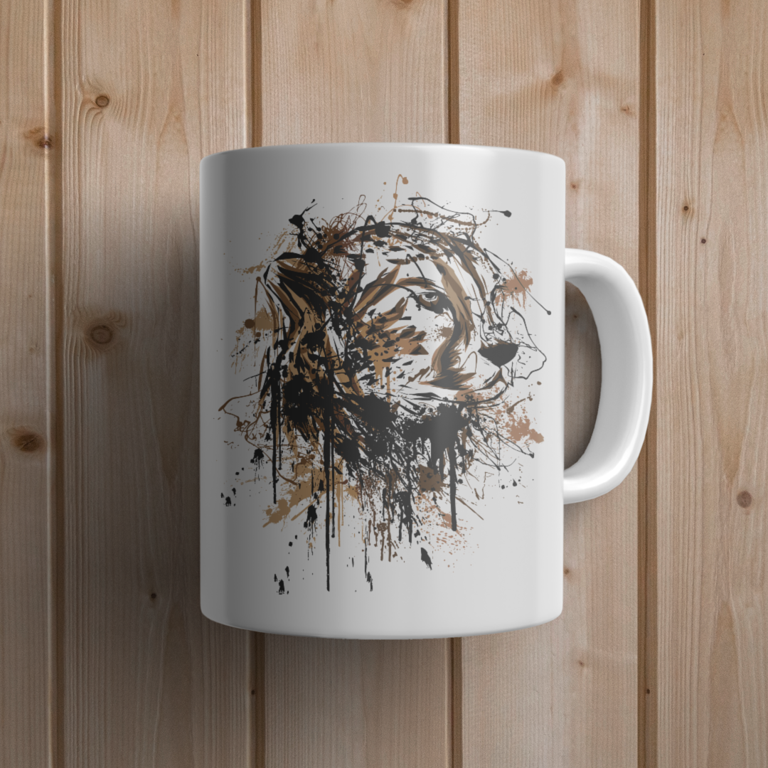 Paint Splatter Mugs