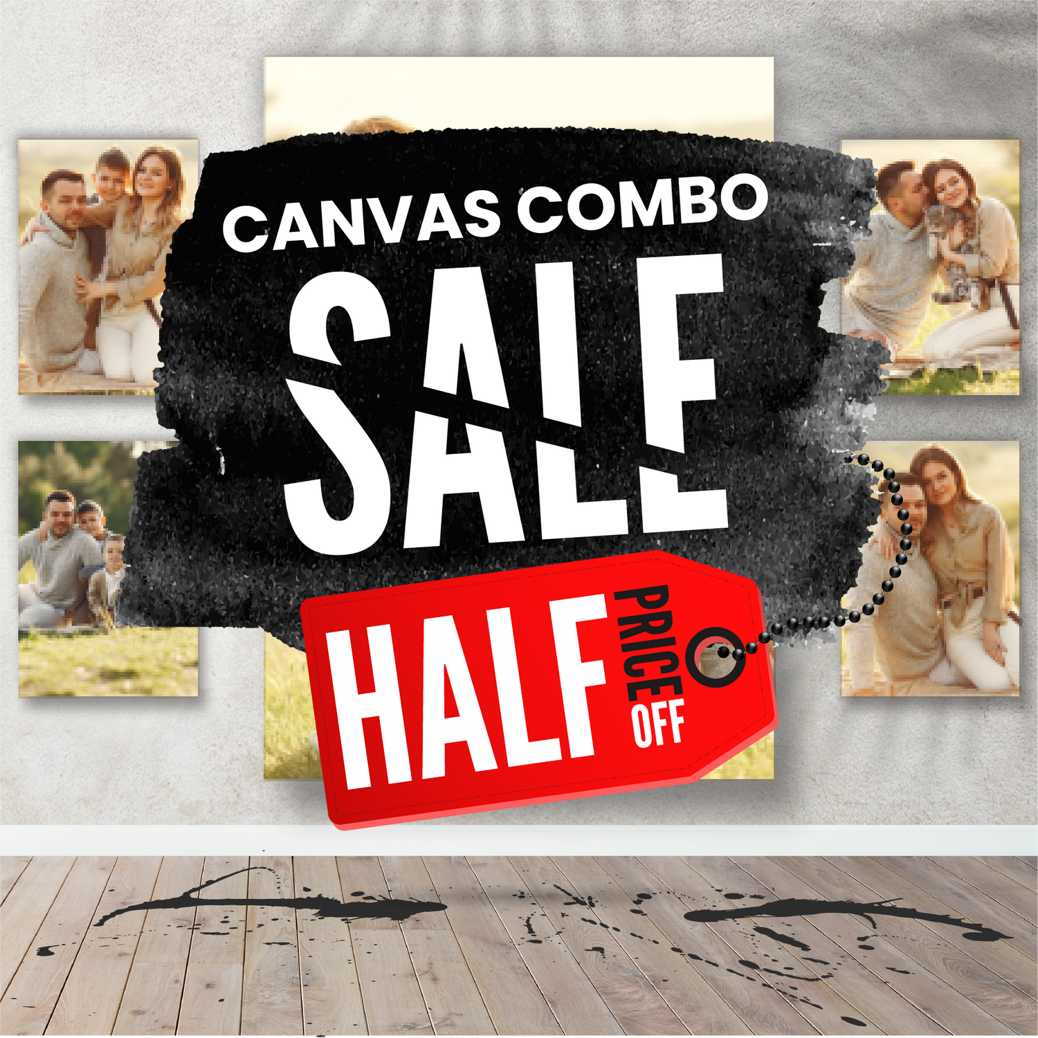 HALF PRICE Canvas Combo sale