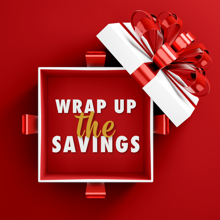 Wrap up the SAVINGS