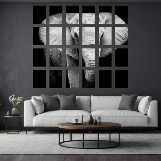 24 x A5 Feature Canvas Combo on a wall