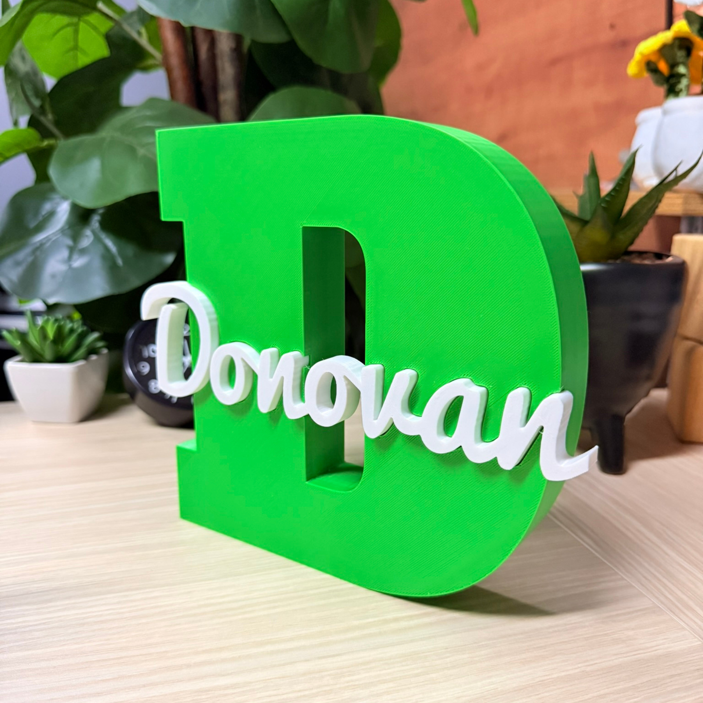 Personalised 3D Name Sign