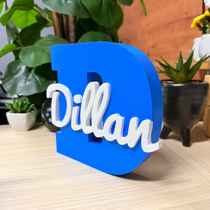 Personalised 3D Name Sign