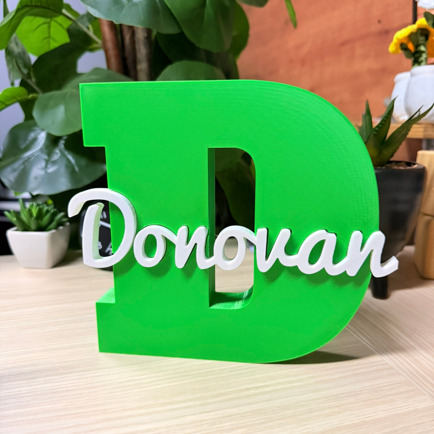 Personalised 3D Name Sign