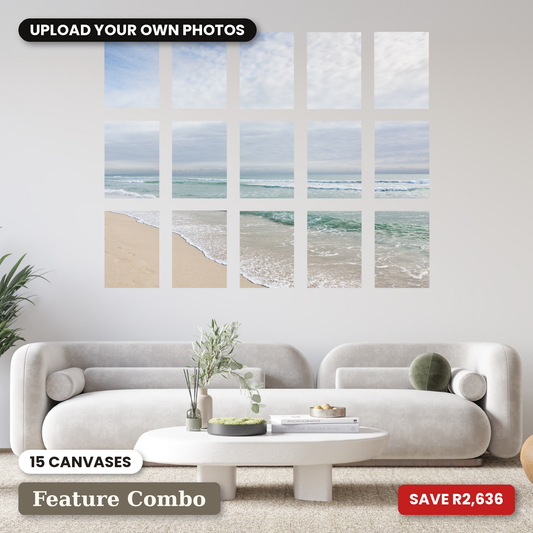 15 x A4 Feature Canvas Combo