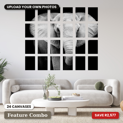 24 x A5 Feature Canvas Combo