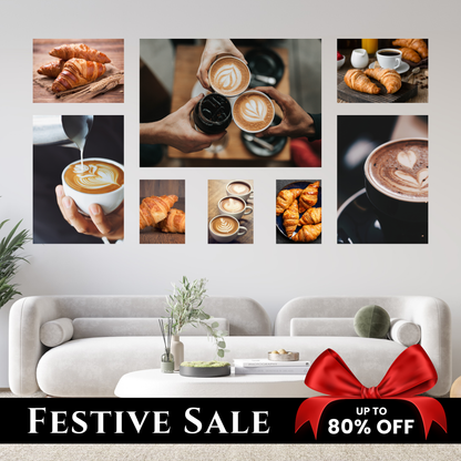 8 Piece Large Feature Canvas Combo