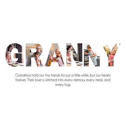 Granny Collage Canvas