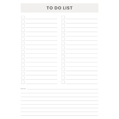 Magnetic To-Do List - A4