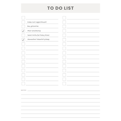 Magnetic To-Do List - A4