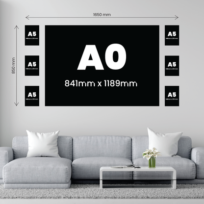 7 Piece Statement Canvas Combo