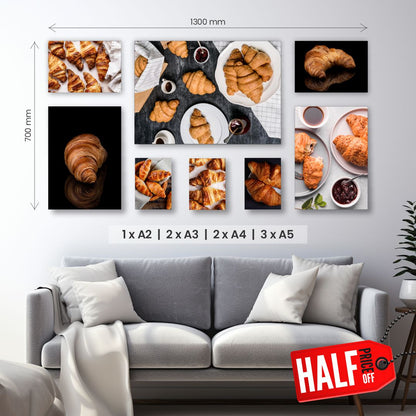 8 Piece Large Feature Canvas Combo