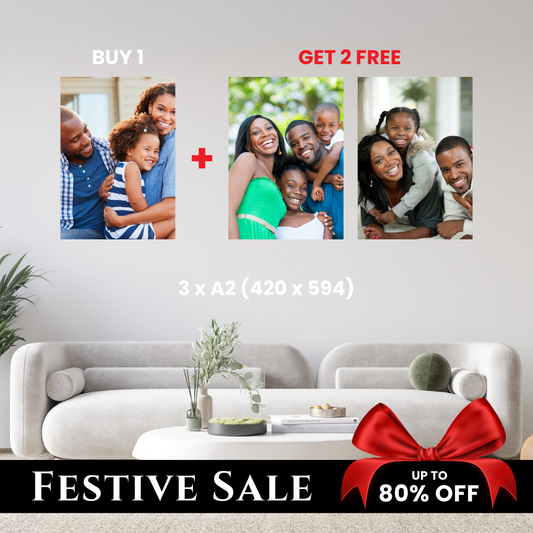 A2 - Buy 1, Get 2 FREE Canvas Deal