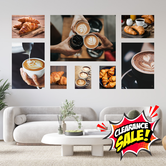8 Piece Large Feature Canvas Combo