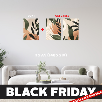 A5 - Buy 1, Get 2 FREE Canvas Deal
