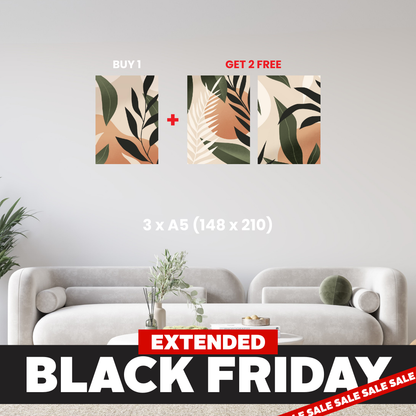 A5 - Buy 1, Get 2 FREE Canvas Deal