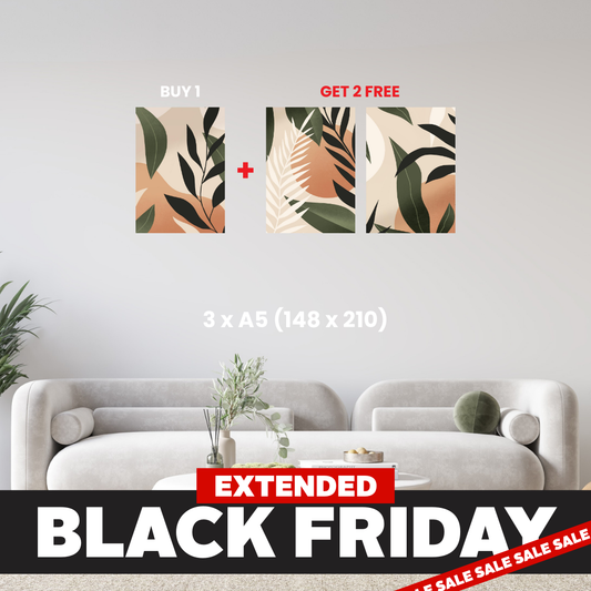 A5 - Buy 1, Get 2 FREE Canvas Deal