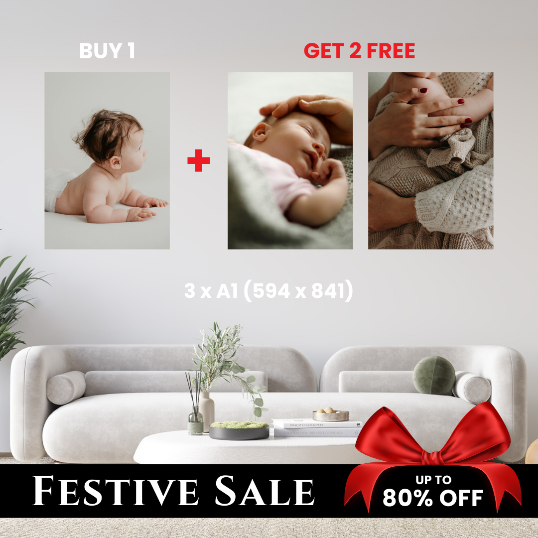 A1 - Buy 1, Get 2 FREE Canvas Deal