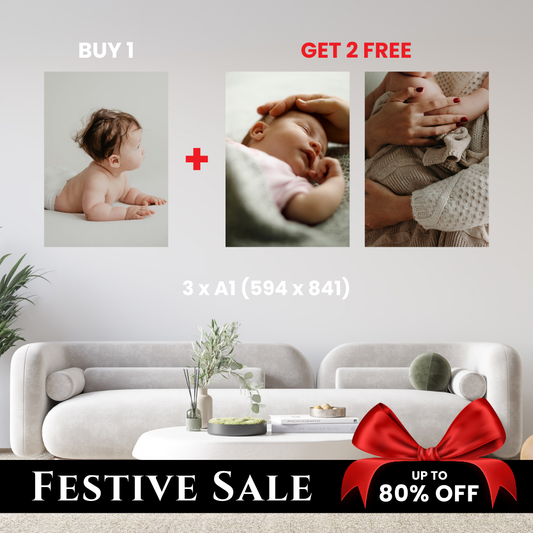 A1 - Buy 1, Get 2 FREE Canvas Deal